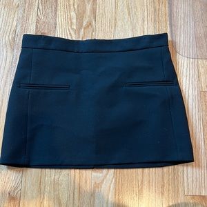 Zara black mini skirt